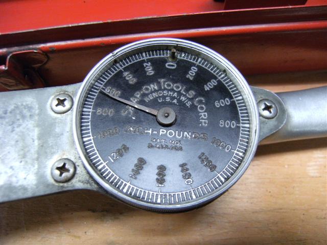 It needs a bezel. Note 1/2&quot; drive and inch pound scale...