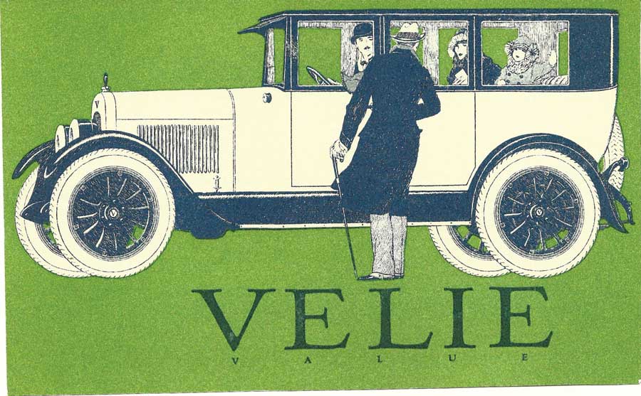 1923 Velie motor car