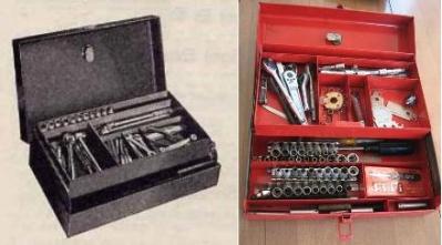 1/4" Inch Storage Case TM-130B side by side